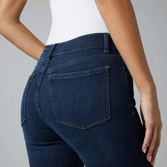 DL1961 Florence Instasculpt Darcy Dark Wash Skinny Jeans Women's Size 29 - Picture 2 of 6